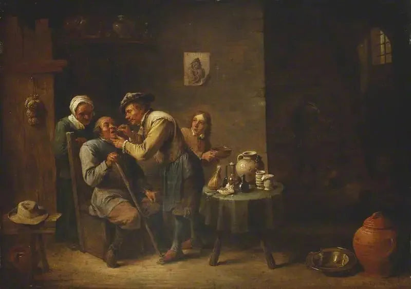 O dentista - David Teniers, o Jovem