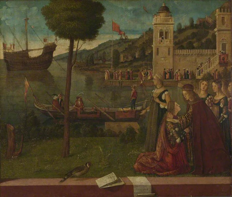 A partida de Ceyx - Vittore Carpaccio