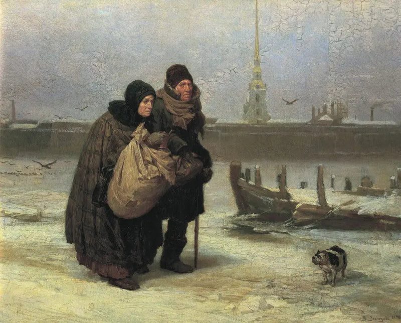 A Partida de Casa - Viktor Vasnetsov