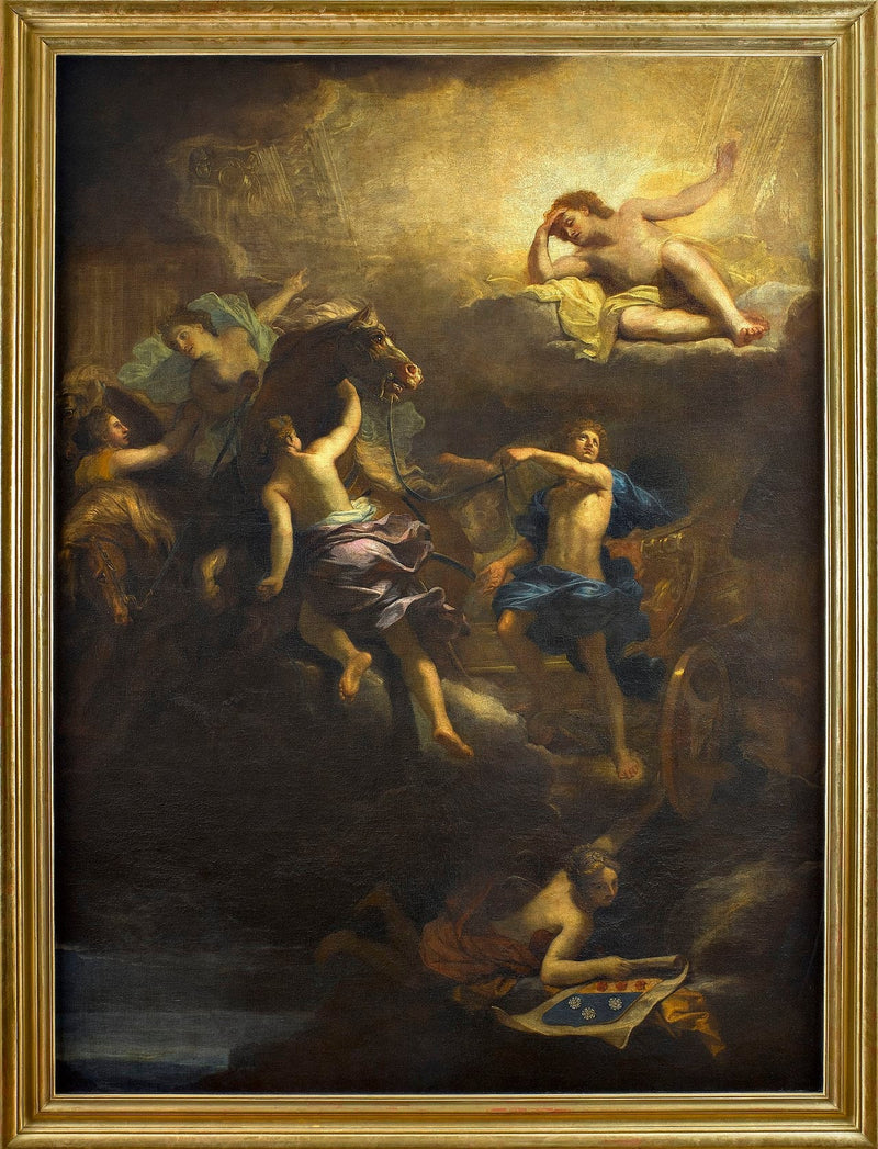 A partida de Phaéton - Jean-Baptiste Jouvenet