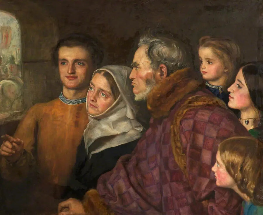 A partida dos cruzados - John Everett Millais