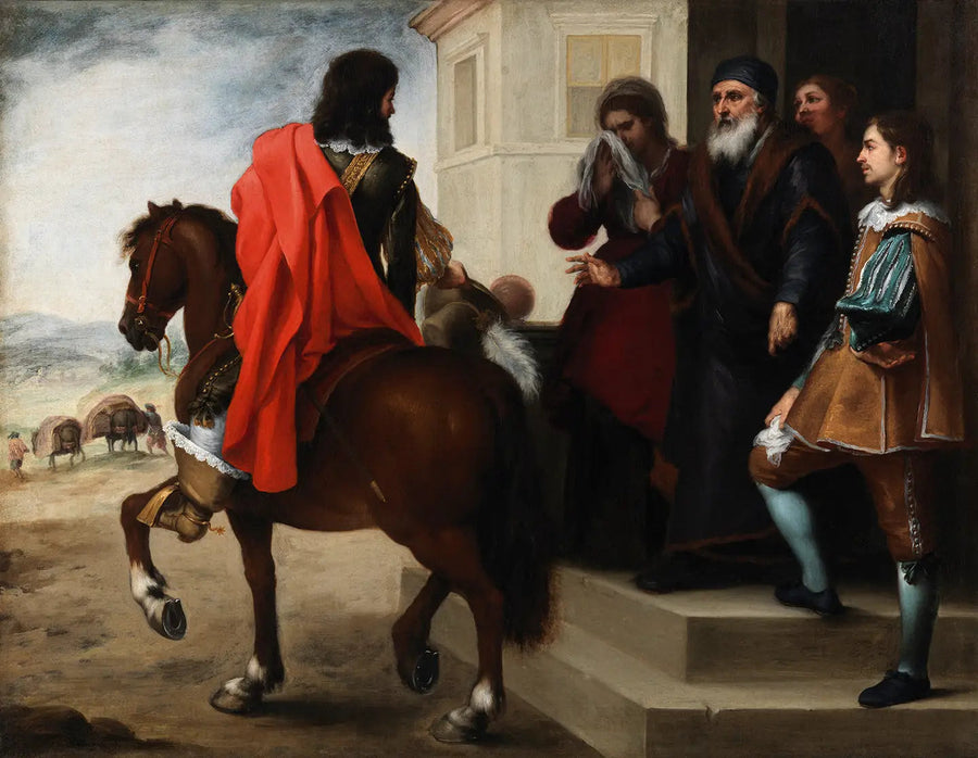 A partida do filho pródigo - Bartolomé Esteban Murillo
