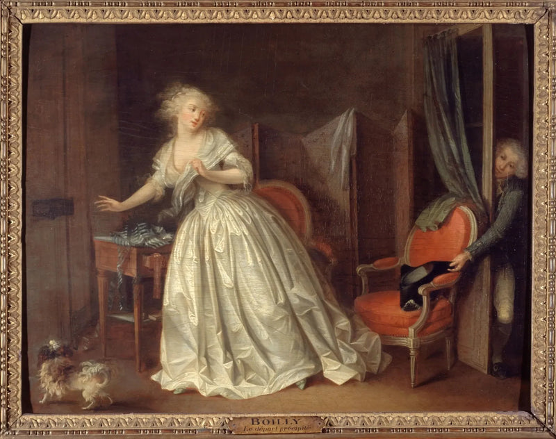 A Partida Acelerada - Louis-Léopold Boilly