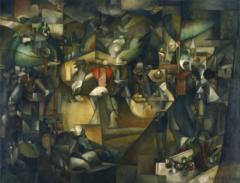 A Colheita do Dépiquage - Albert Gleizes