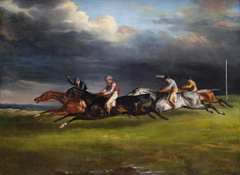 O Derby de Epsom - Théodore Géricault