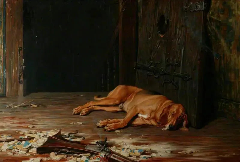 O último da guarnição - Briton Rivière