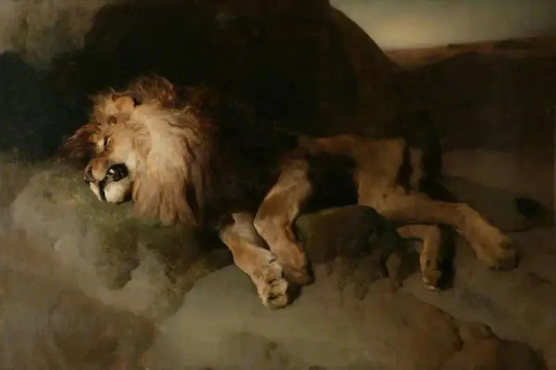 O Deserto - Edwin Henry Landseer