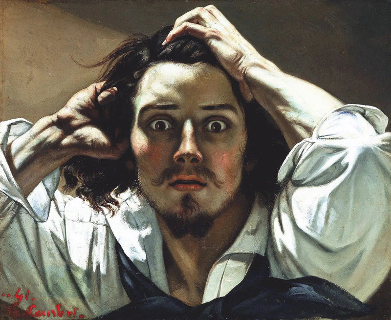 O Desesperado - Gustave Courbet