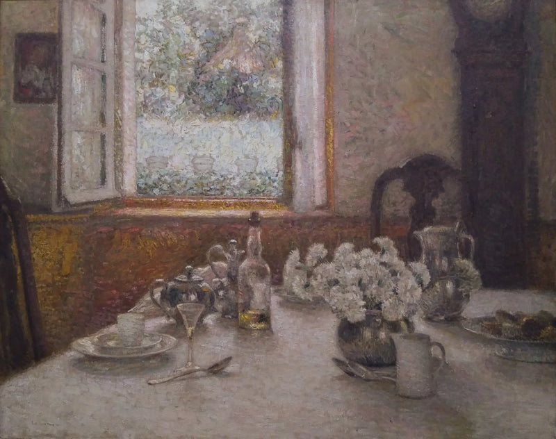 A Sobremesa - Henri Le Sidaner