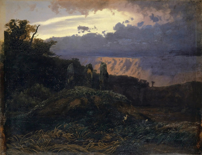 O Dólmen - Arnold Böcklin