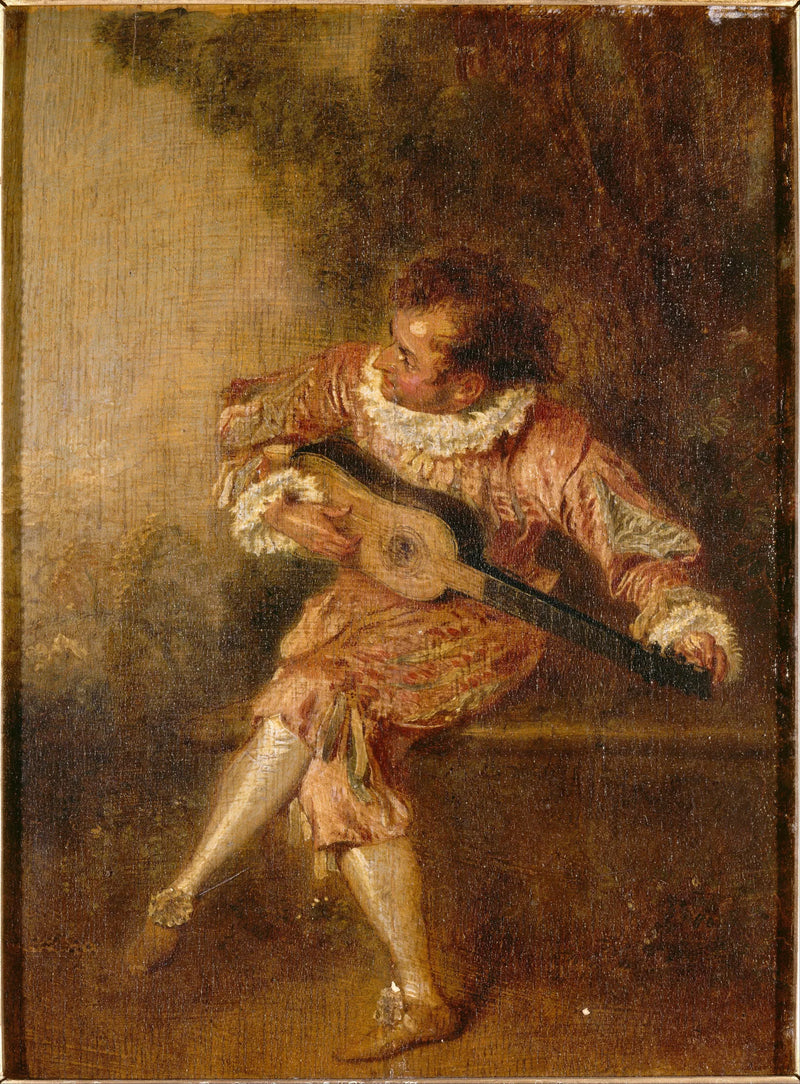 O Doador de Serenatas - Antoine Watteau
