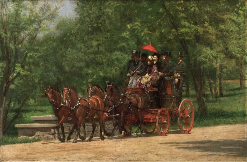 O Fairman Rogers Four-in-Hand - Thomas Eakins