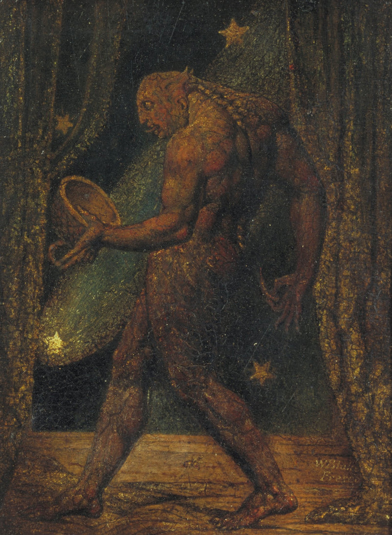 O fantasma de uma pulga - William Blake