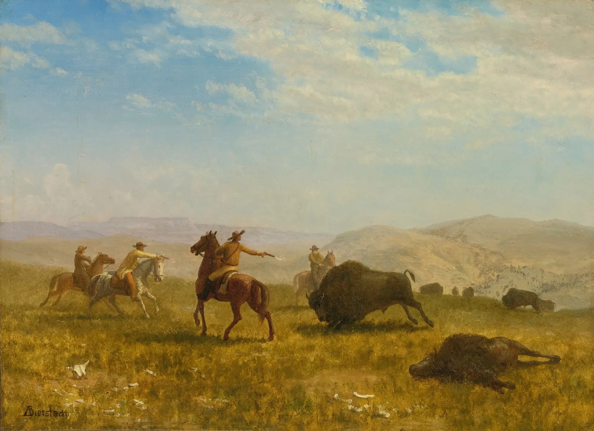 Le Far West - Albert Bierstadt - Alpha Reproduction