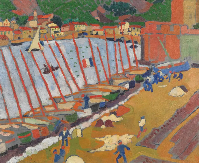 O Bairro de Collioure - André Derain