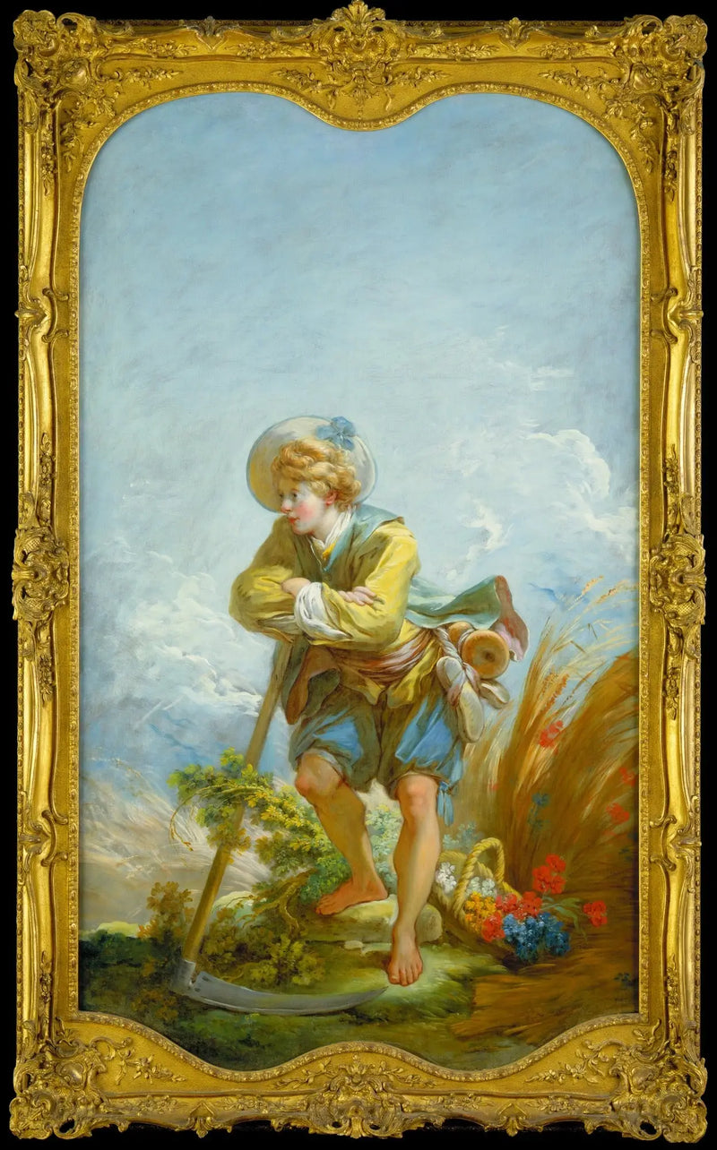 O Ceifador - Jean-Honoré Fragonard