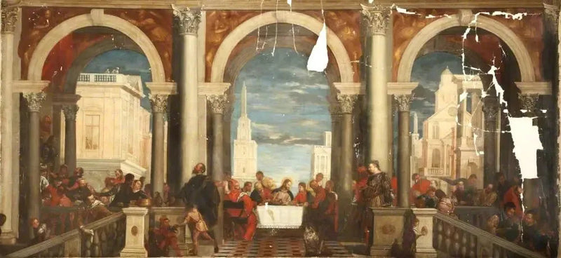 O banquete na casa de Levi - Paolo Veronese