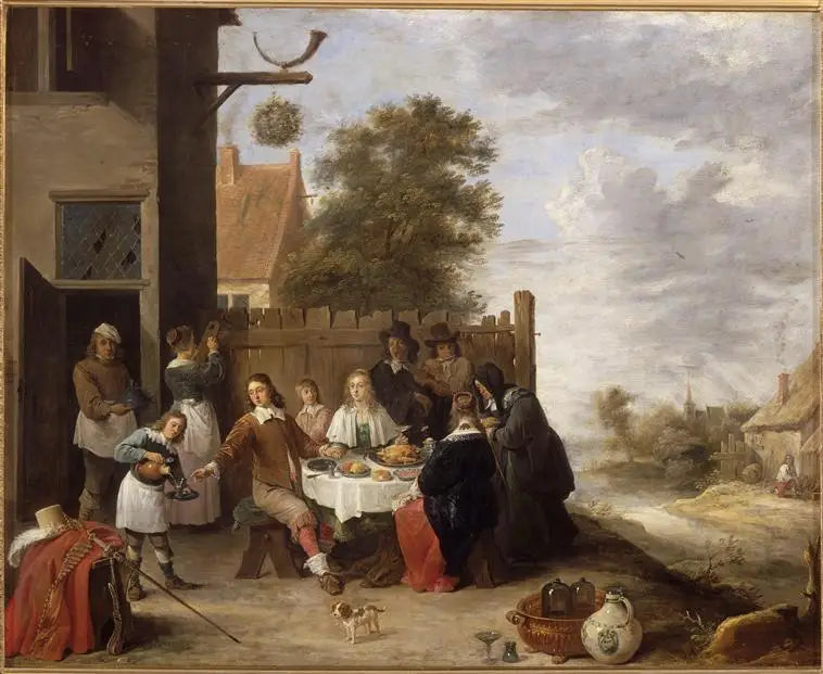 A Festa do Filho Pródigo - David Teniers Júnior