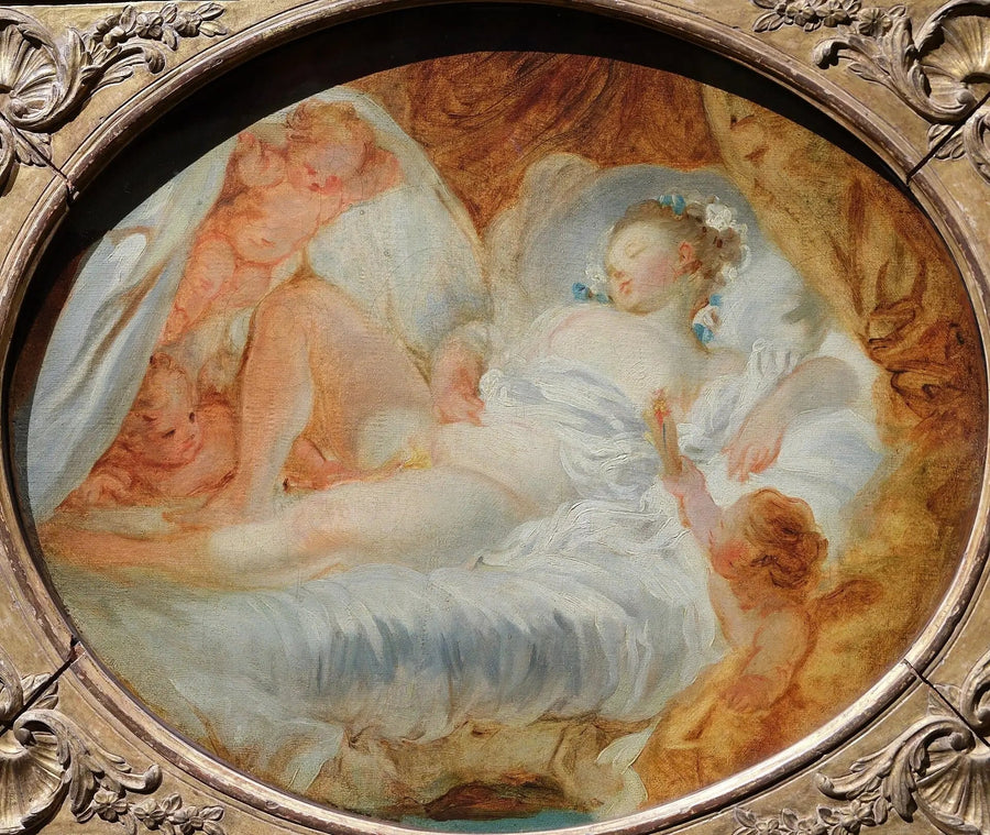 O fogo de artifício - Jean-Honoré Fragonard