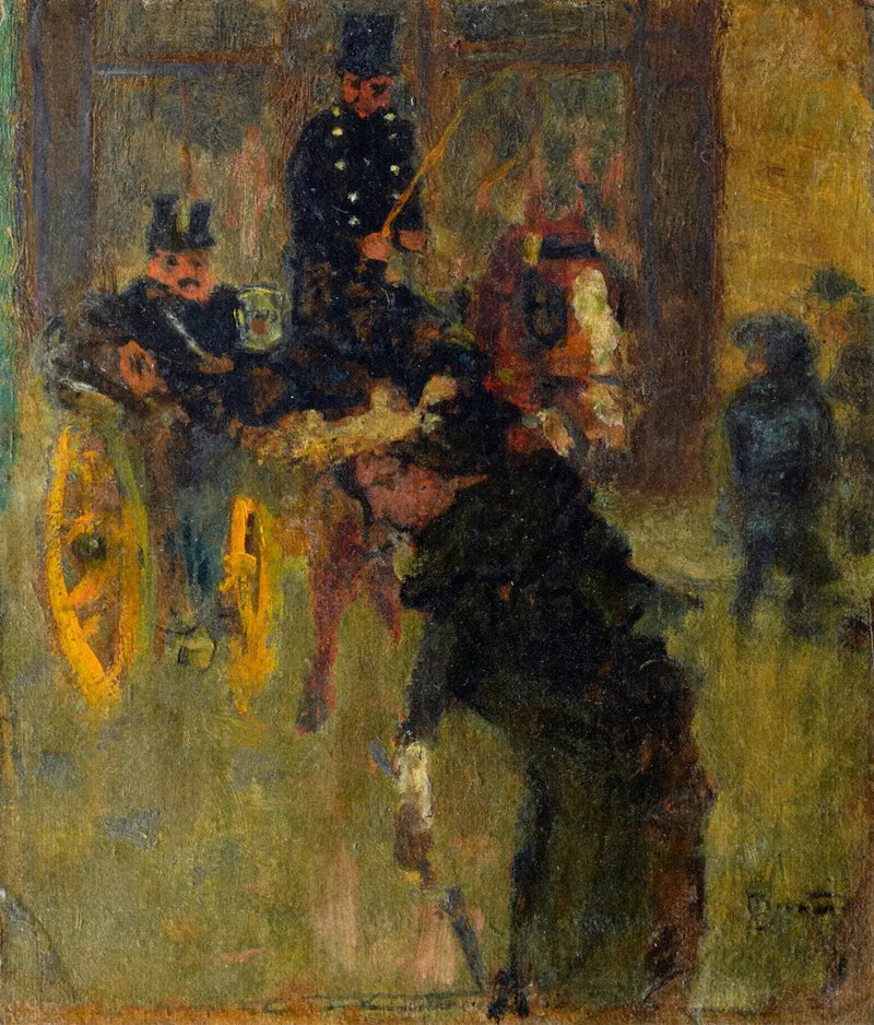 O fiacre - Pierre Bonnard