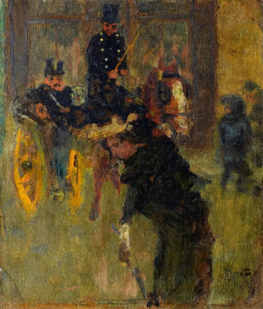 O fiacre - Pierre Bonnard