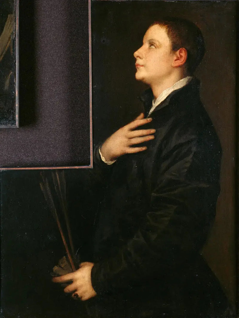O filho do orador Francesco Filetto - Titian