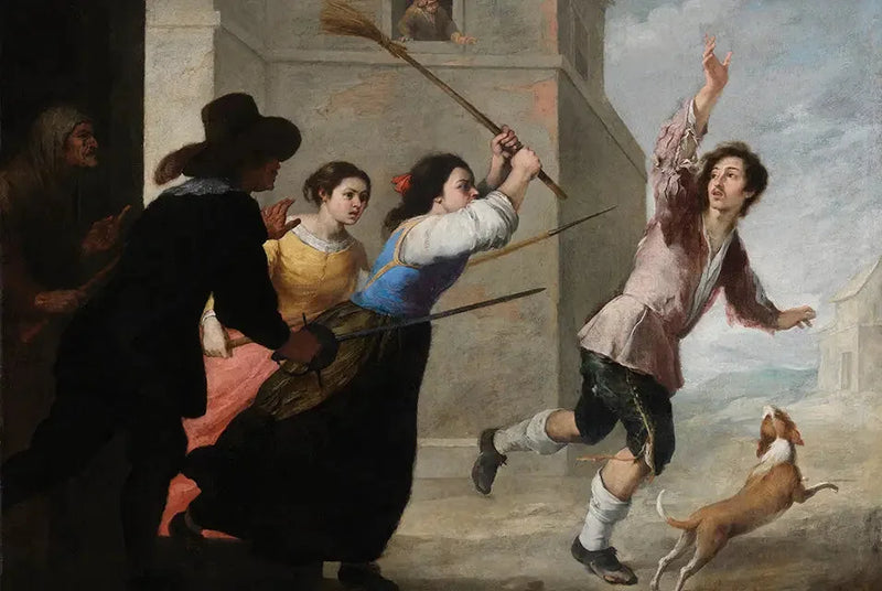 O filho pródigo expulso - Bartolomé Esteban Murillo