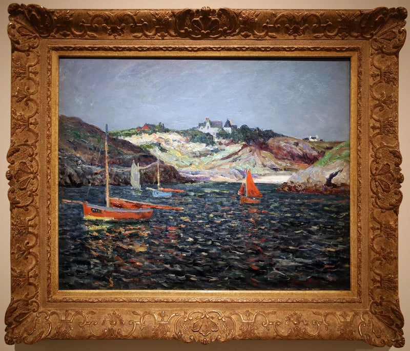 Fundo do porto de Goulphar, Belle-Île-en-Mer - Maxime Maufra