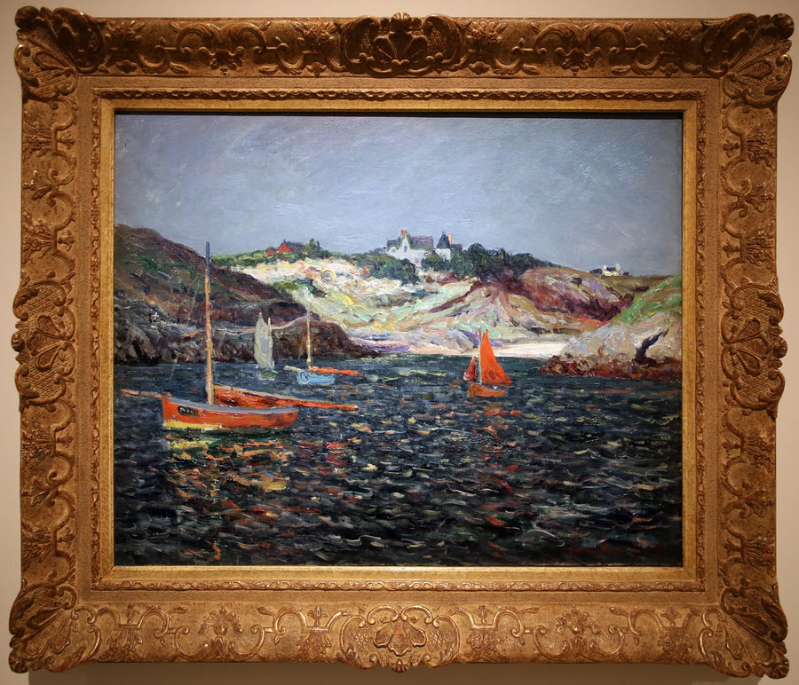 Fundo do porto de Goulphar, Belle-Île-en-Mer - Maxime Maufra