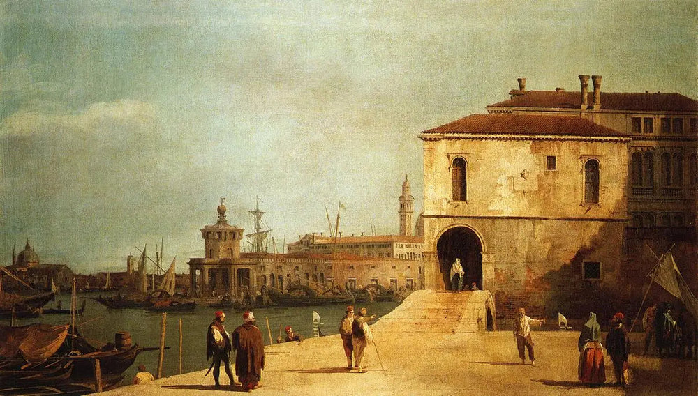 Le Fonteghetto della Farina - Canaletto - Alpha Reproduction
