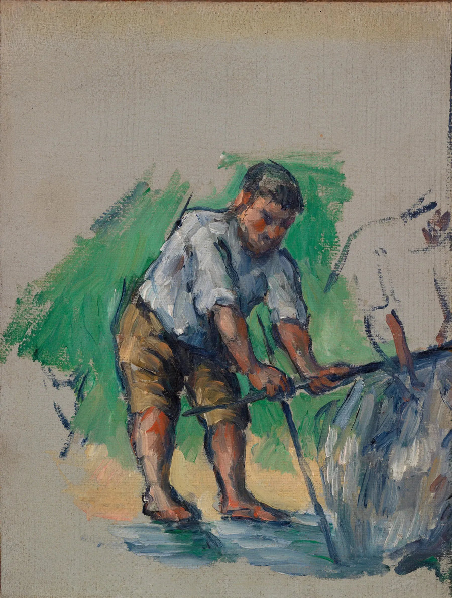 O Perfureiro - Paul Cézanne