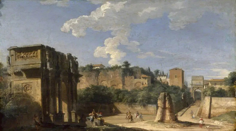 O Fórum, Roma - Giovanni Paolo Panini