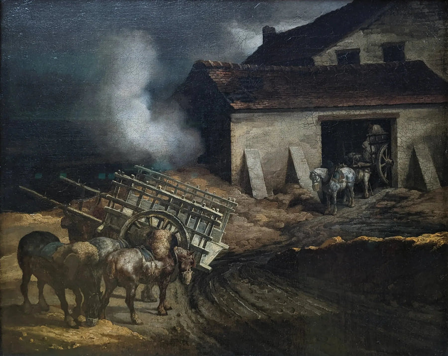 O Forno de Gesso - Théodore Géricault