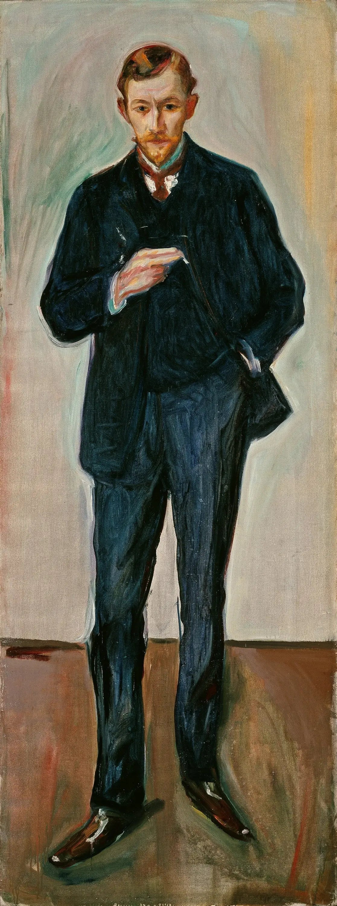 Reproduction du tableau « Le Français. Marcel Arhinard - Edvard Munch » par Alpha Reproduction en peinture à l’huile