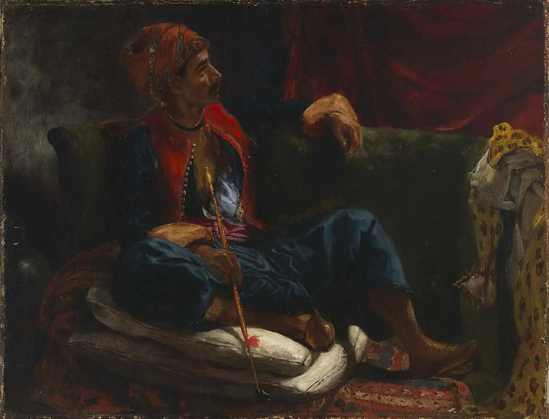 O fumante - Eugène Delacroix