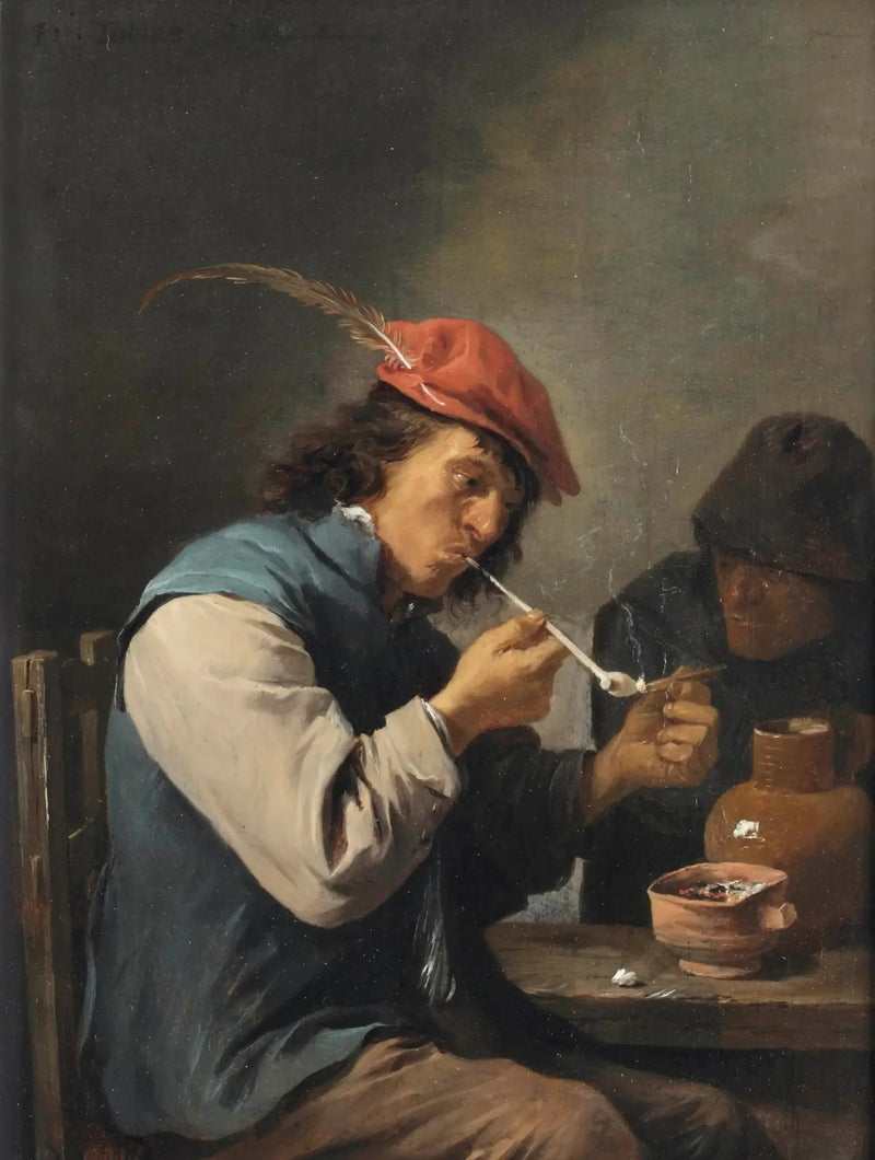 O Fumante Flamenco - David Teniers o Jovem