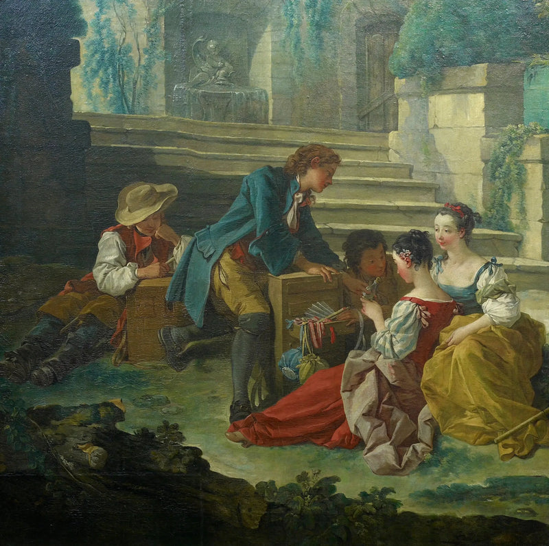 O Galante Colportor - François Boucher