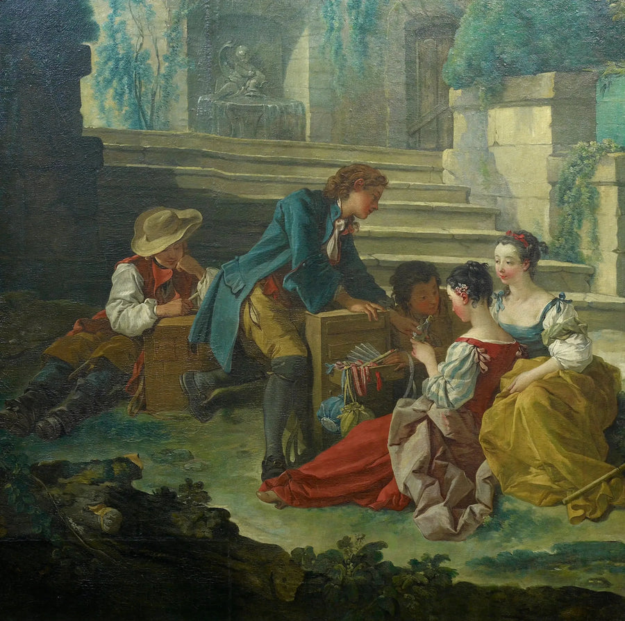 O Galante Colportor - François Boucher