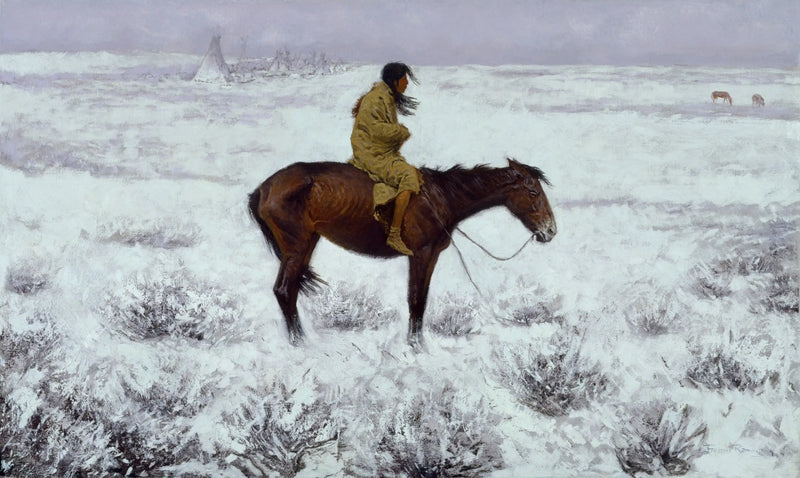 O menino do rebanho - Frederic Remington