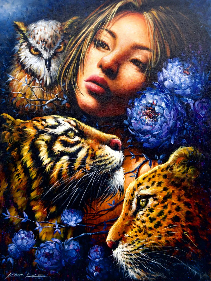 O Guardião da Floresta | 60 x 80 cm