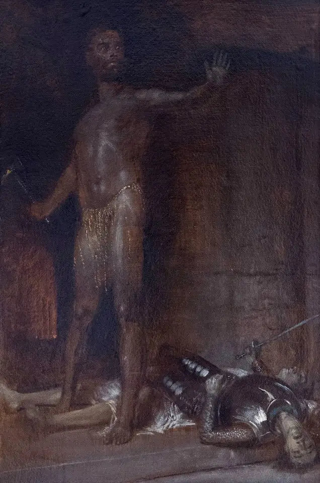 O guardião do tesouro - Arnold Böcklin
