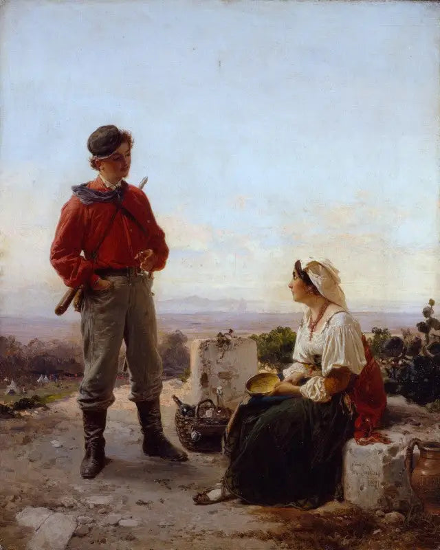 O Garibaldino - Gerolamo Induno