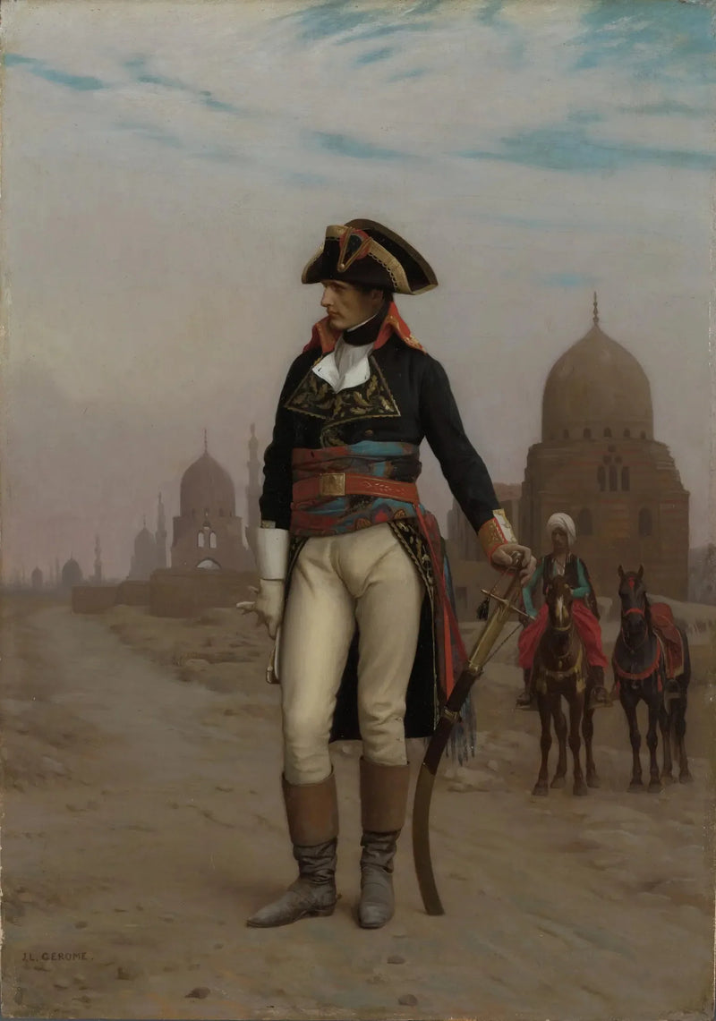 O General Bonaparte no Cairo - Jean-Léon Gérôme