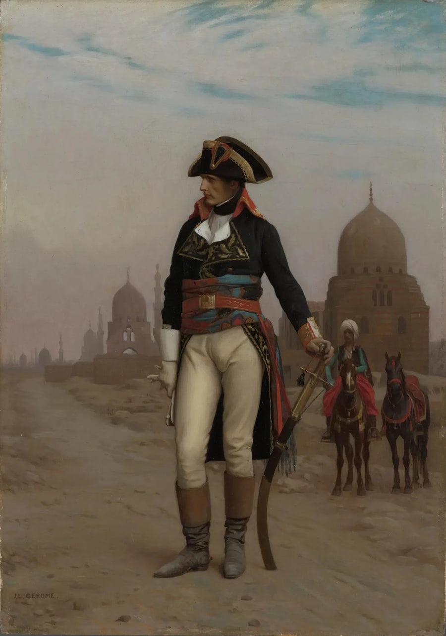 O General Bonaparte no Cairo - Jean-Léon Gérôme