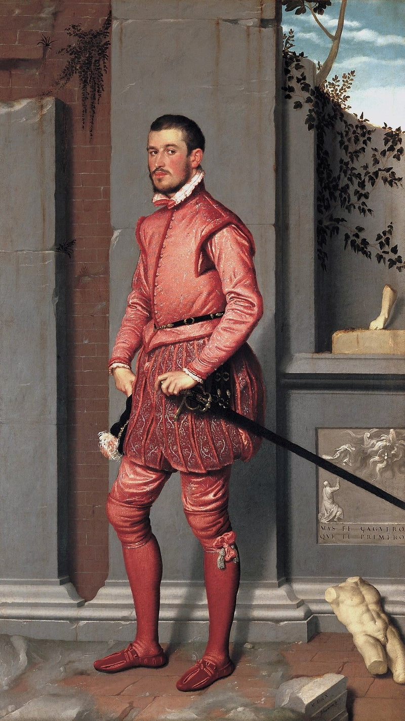 O Cavalheiro de Rosa - Giovanni Battista Moroni