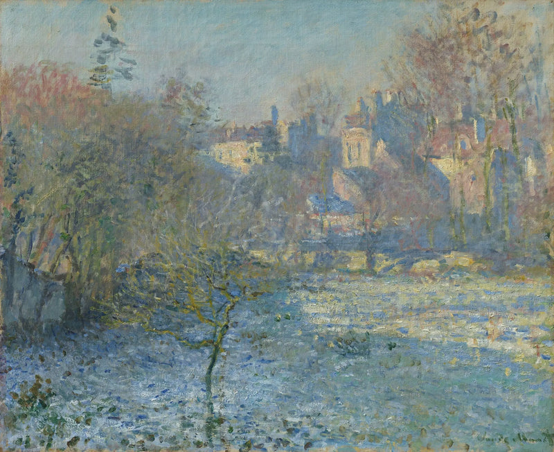 O geada - Claude Monet