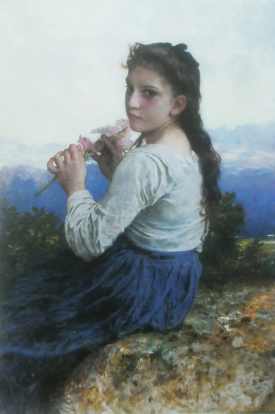 O gladíolo - Bouguereau