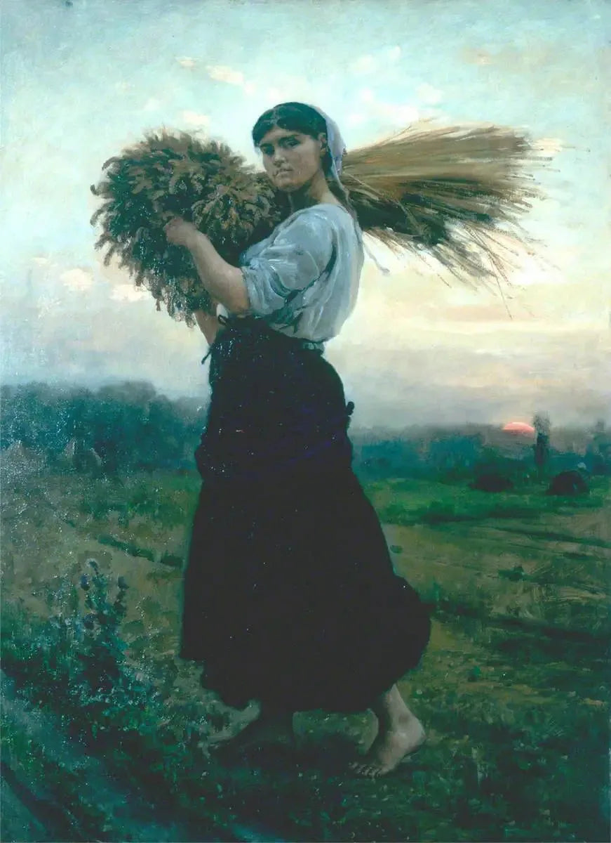 O Colhedor de Restos - Jules Breton