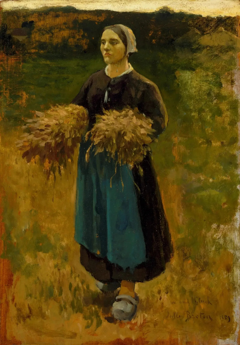 O colheitador - Jules Breton
