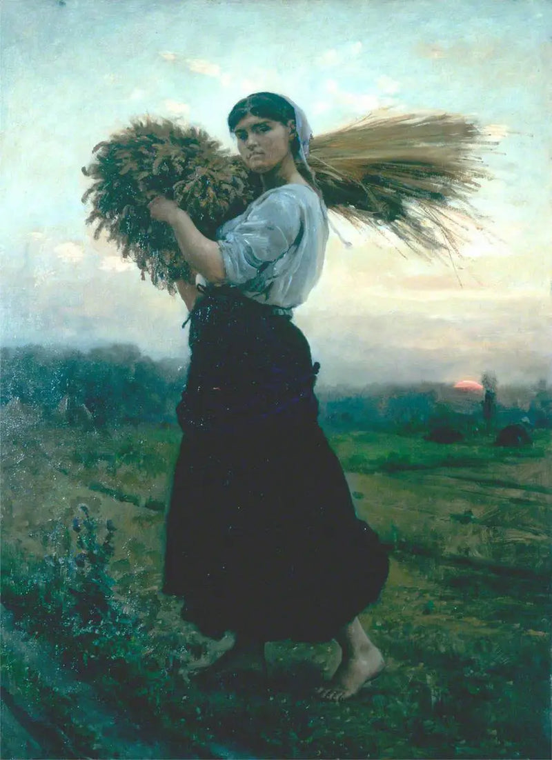 O Colhedor de Restos - Jules Breton